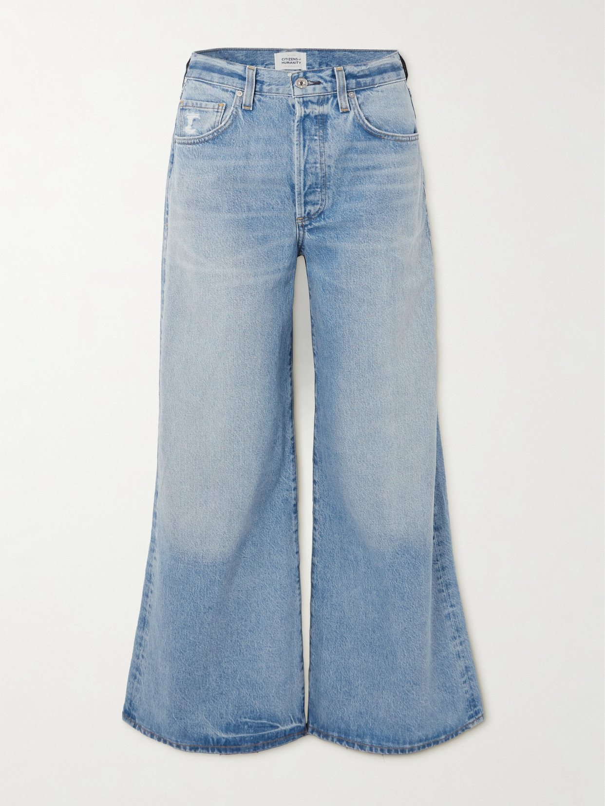 Citizens of Humanity - Beverly High-rise Wide-leg Jeans - Blue