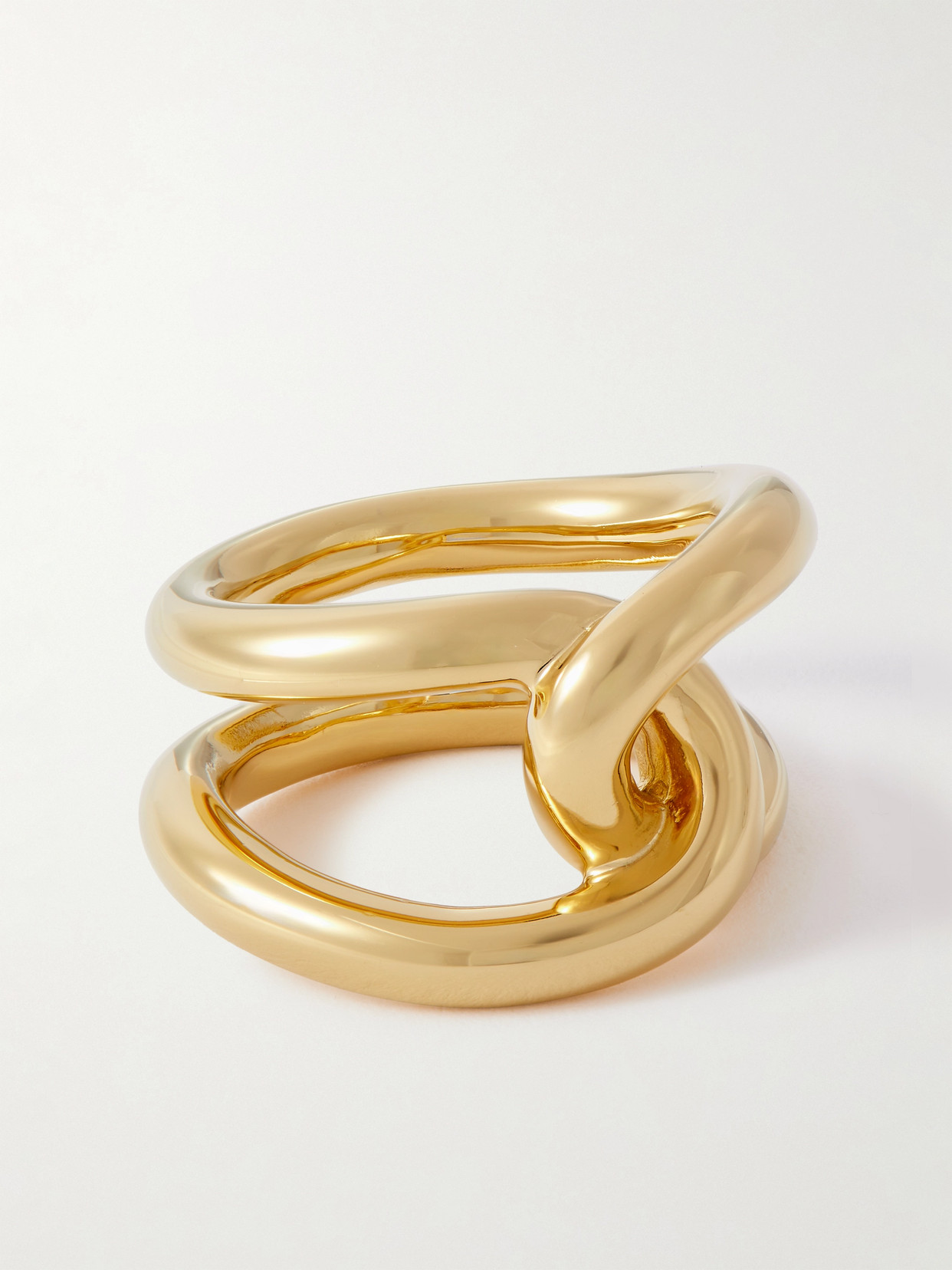 Lie Studio The Agnes Gold-plated Ring