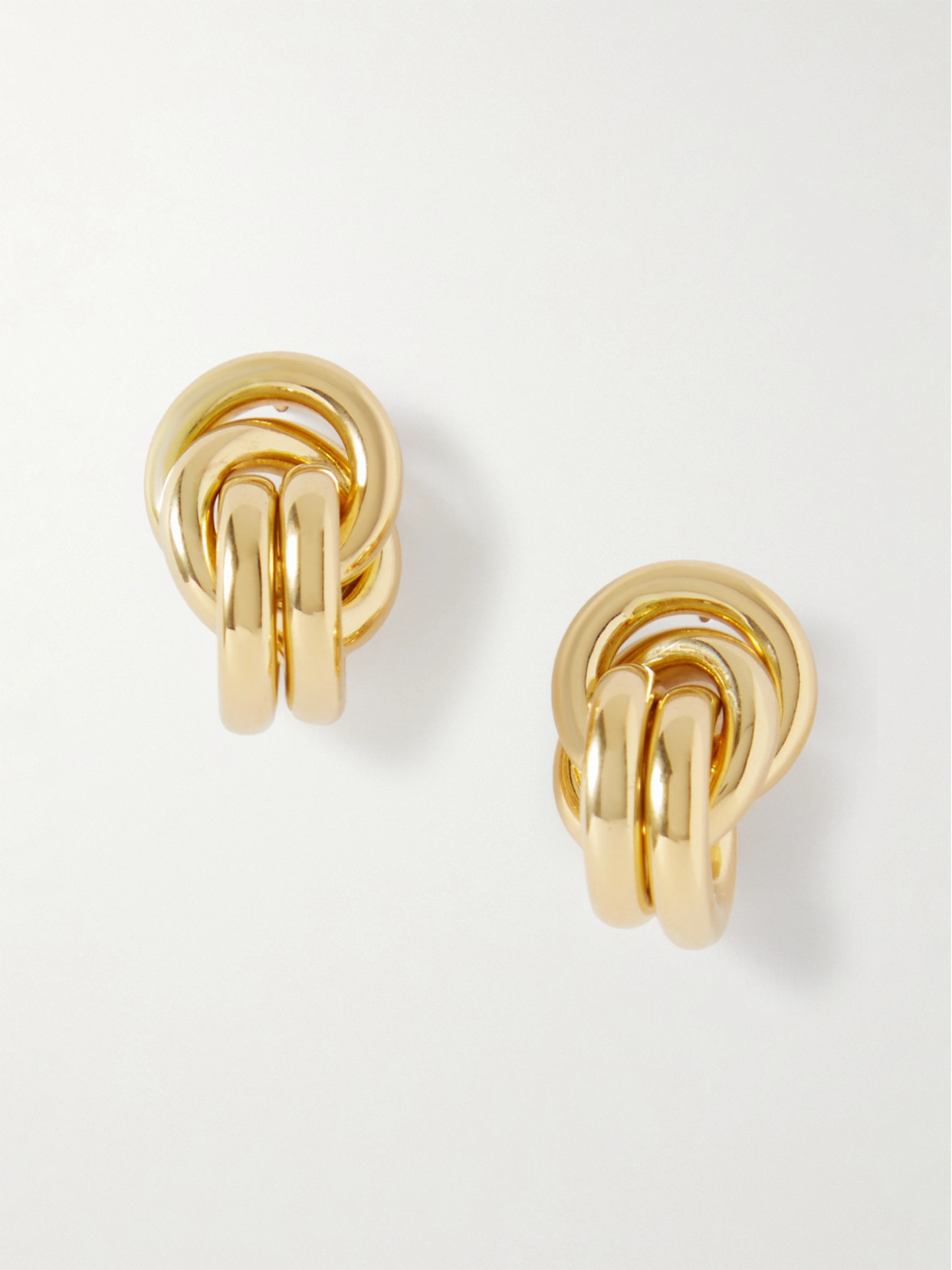 LIE STUDIO THE VERA GOLD VERMEIL EARRINGS