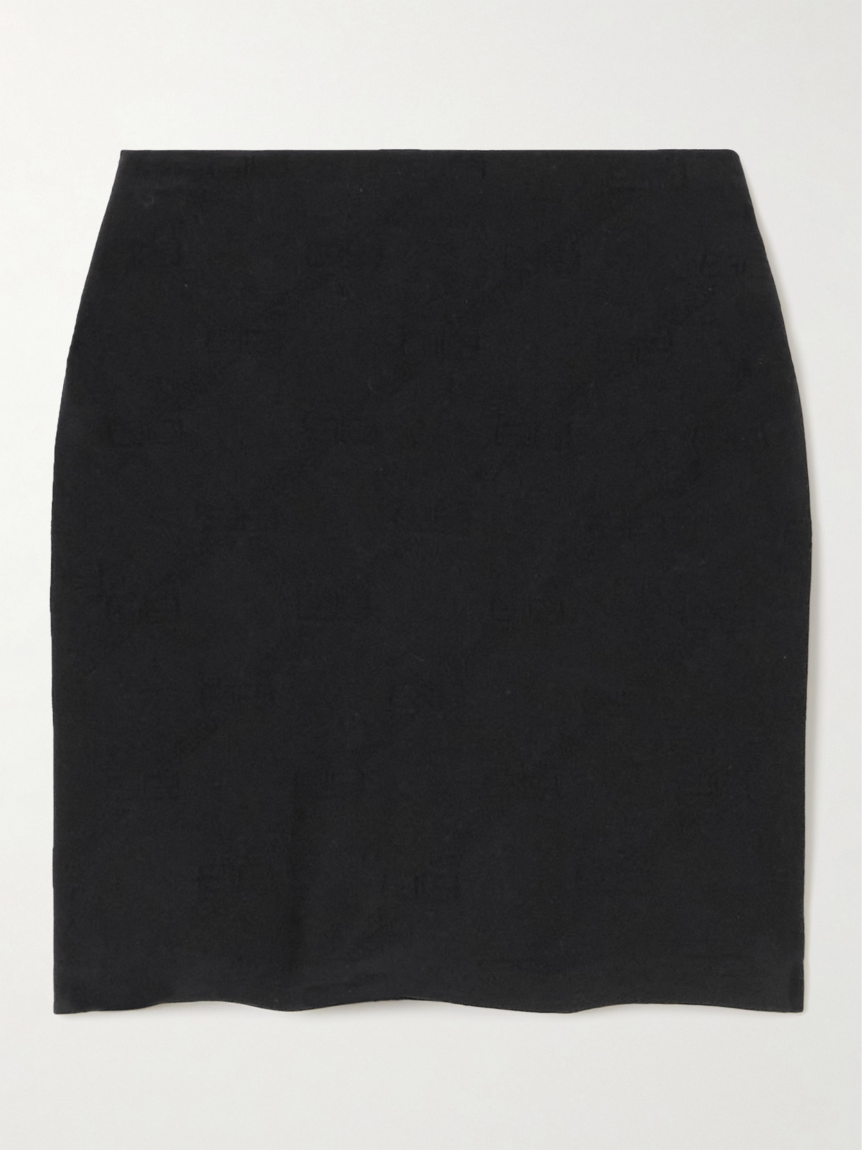 Balenciaga Stretch-knit Mini Skirt In Black