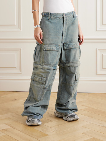Balenciaga Cargo boyfriend jeans