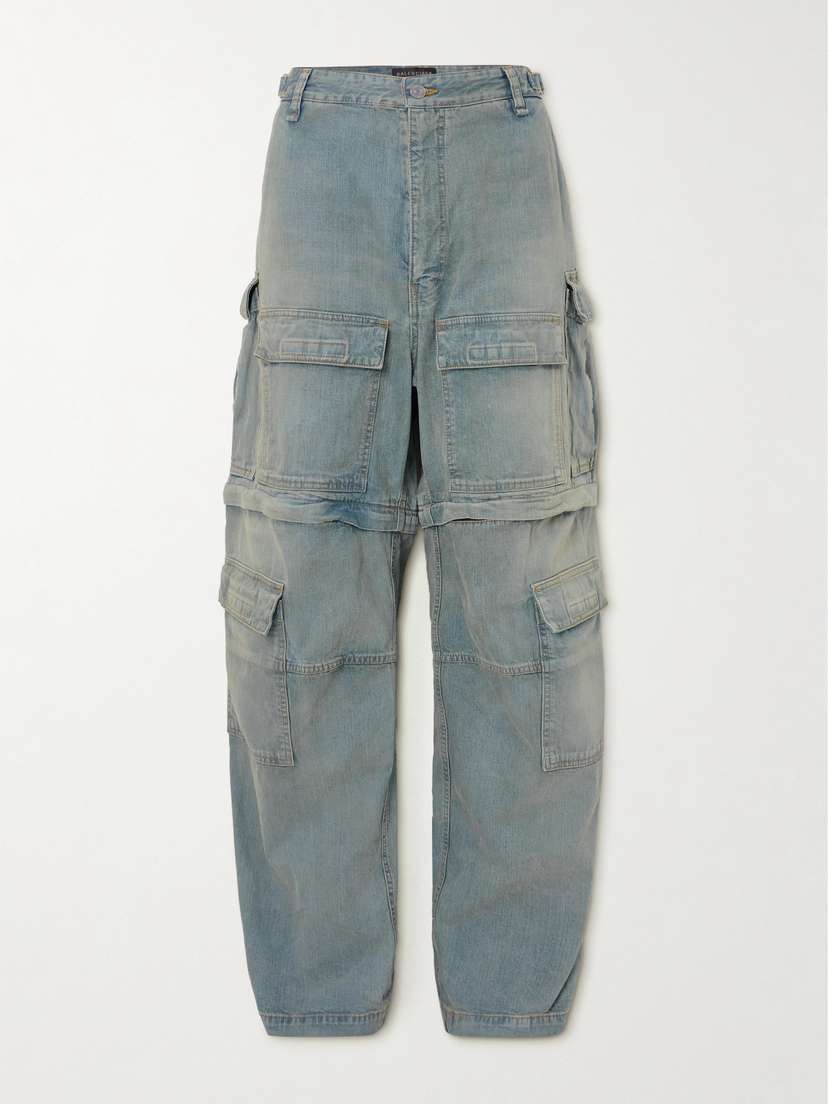 Balenciaga Cargo Boyfriend Jeans