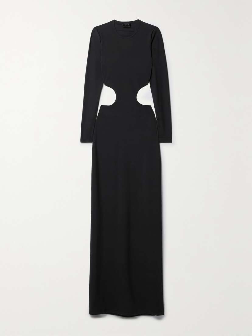Balenciaga Cutout Stretch-jersey axi Dress