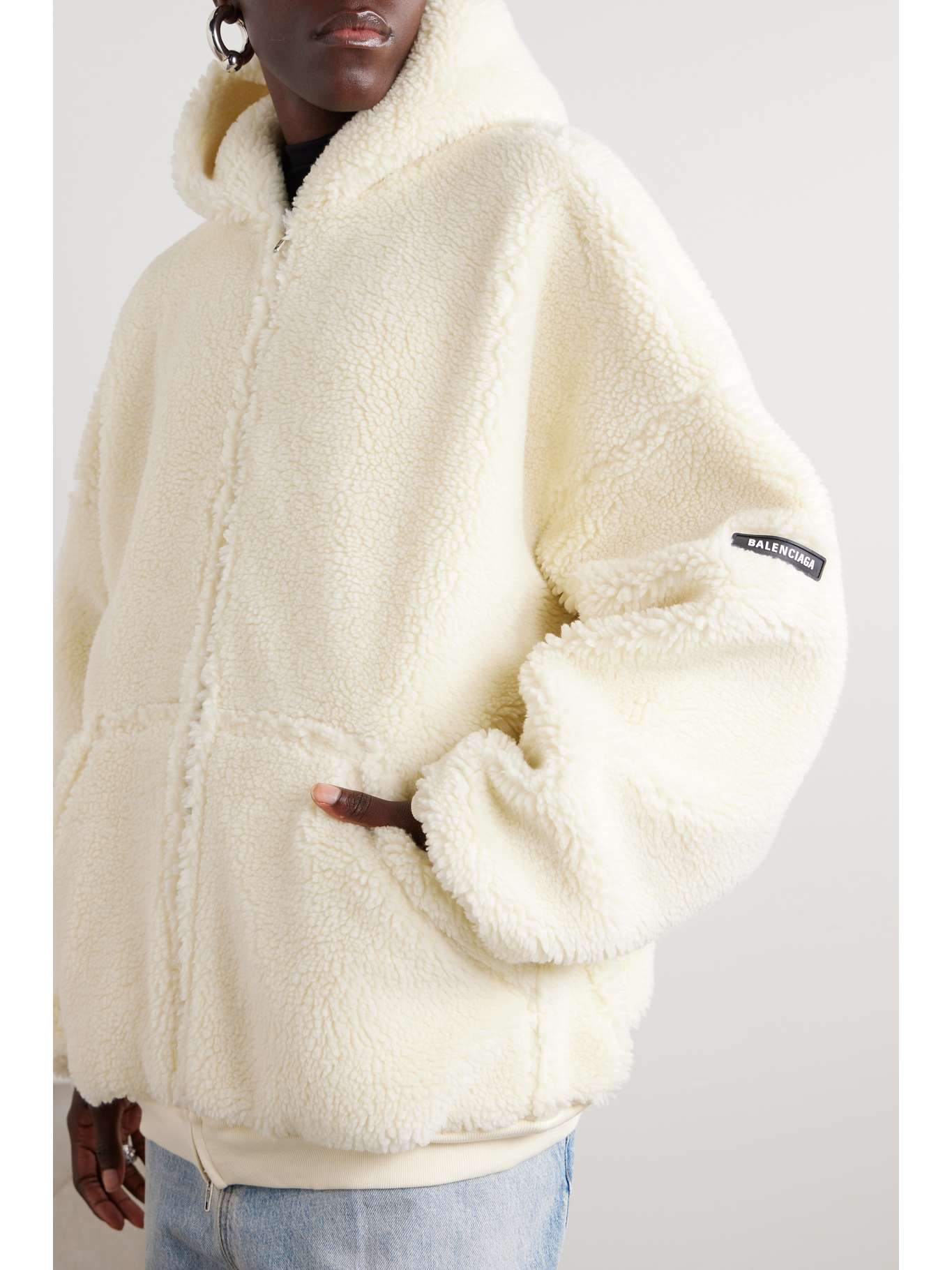 Balenciaga Women Hooded Jacket