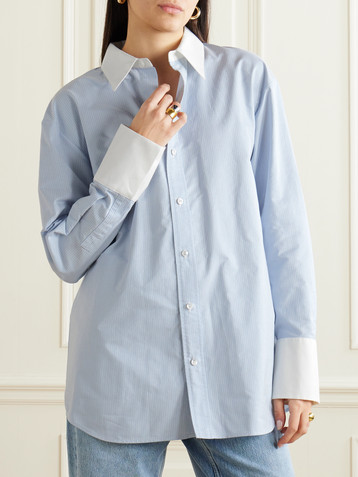 Saint Laurent Cotton-poplin shirt