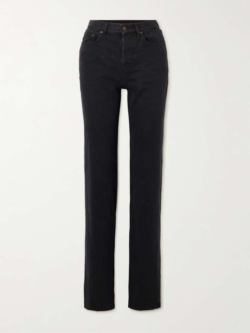 Saint Laurent High-rise Slim-leg Jeans