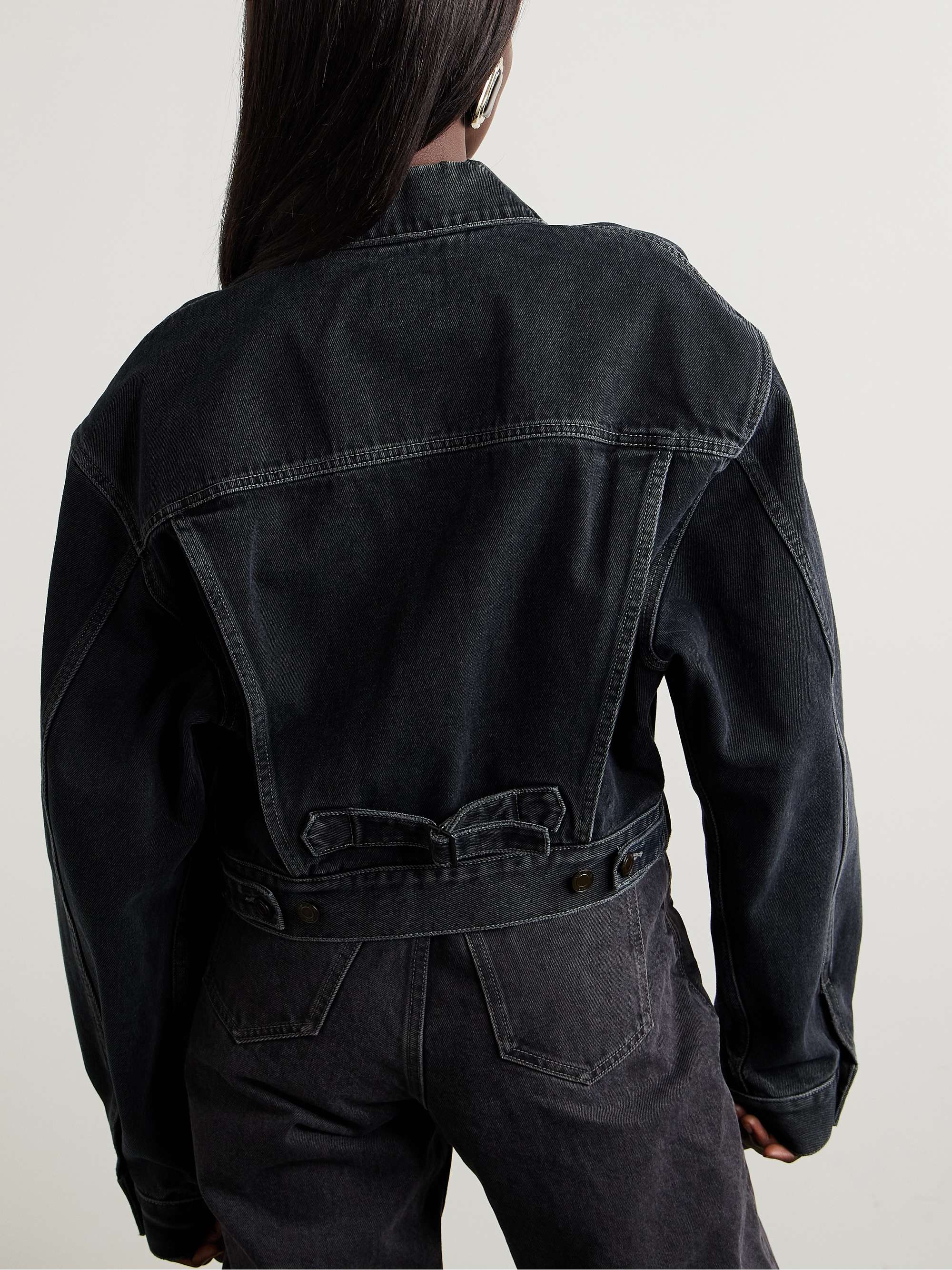 ジャケット・アウター saint laurent archive short denim jacket saint laurent archive short denim jacket