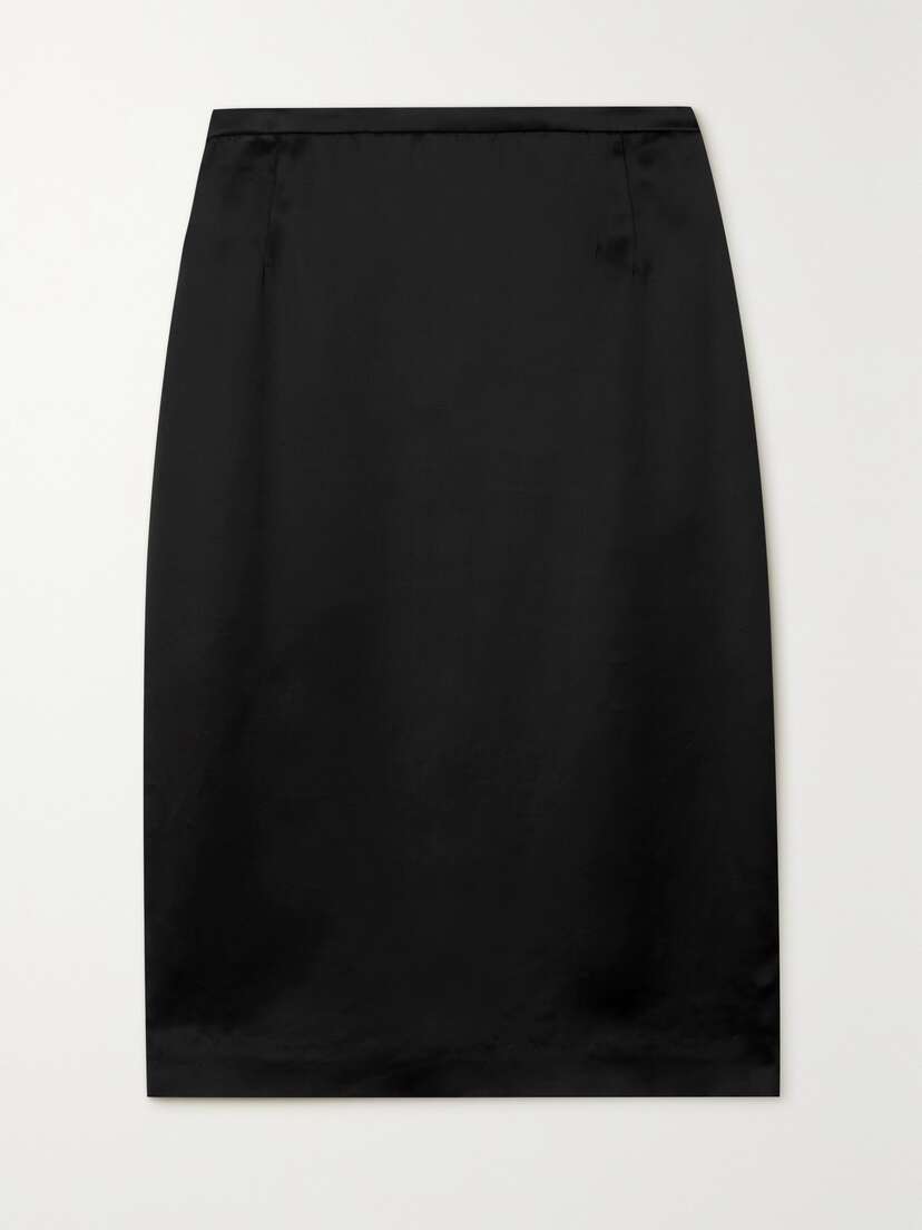 Saint Laurent Satin Skirt