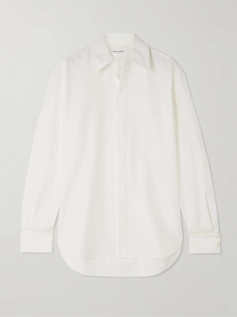 Saint Laurent Cotton-taffeta Shirt