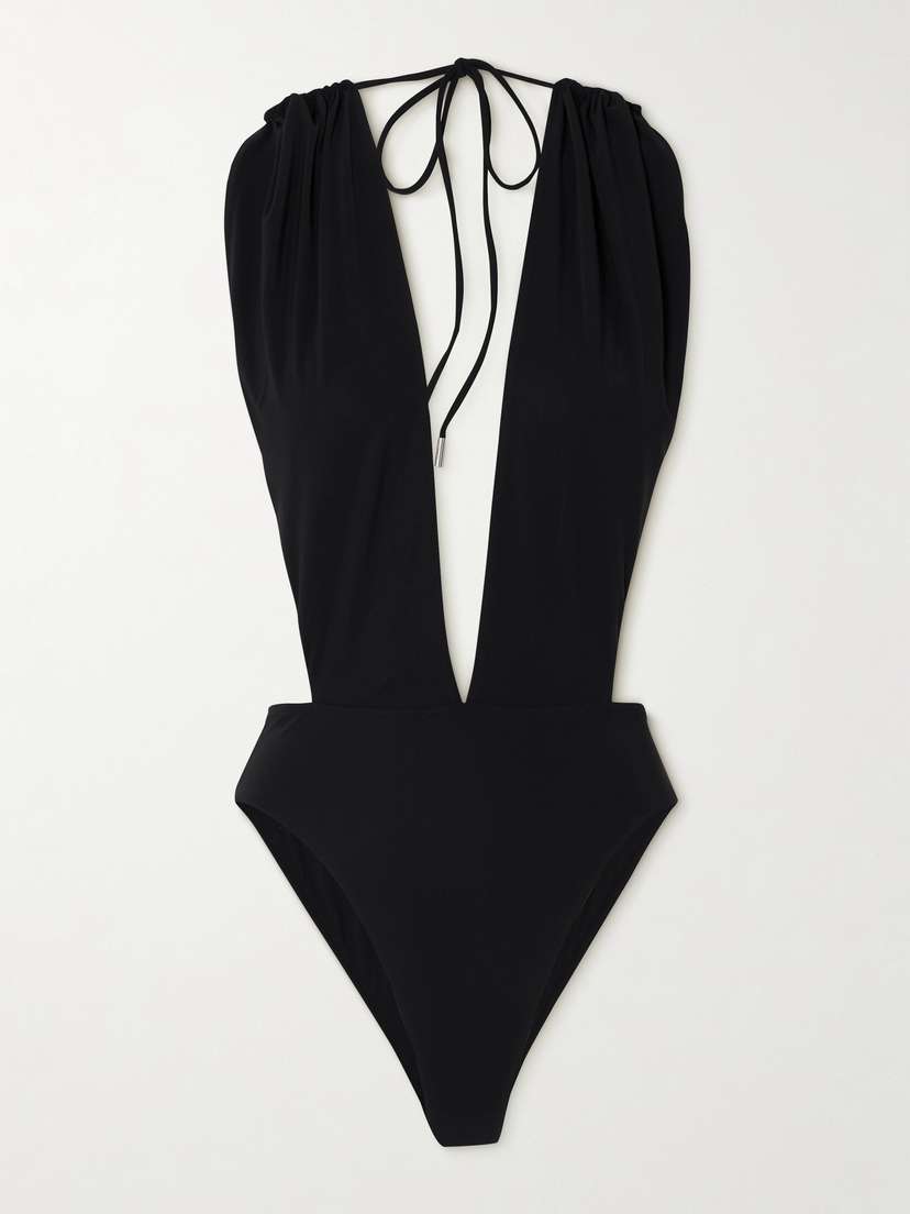 Saint Laurent Halterneck Swimsuit