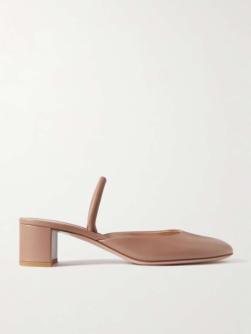 Gianvito Rossi 45 Leather Pumps