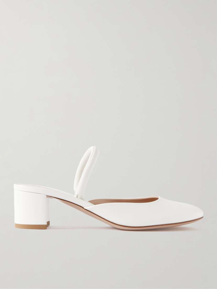 Gianvito Rossi 45 Leather Pumps