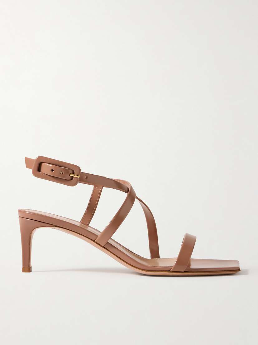 Gianvito Rossi Tokio 55 Patent-leather Sandals