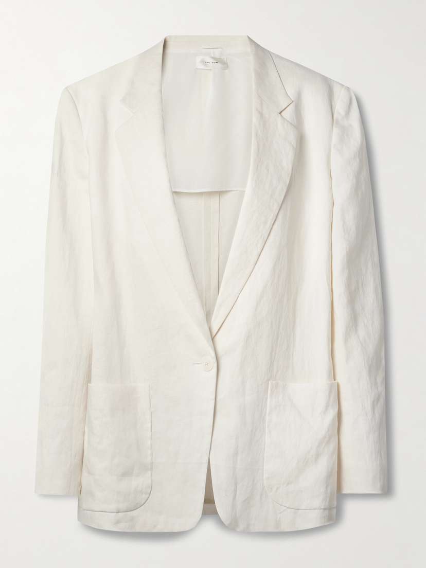 The Row Enza Linen Blazer