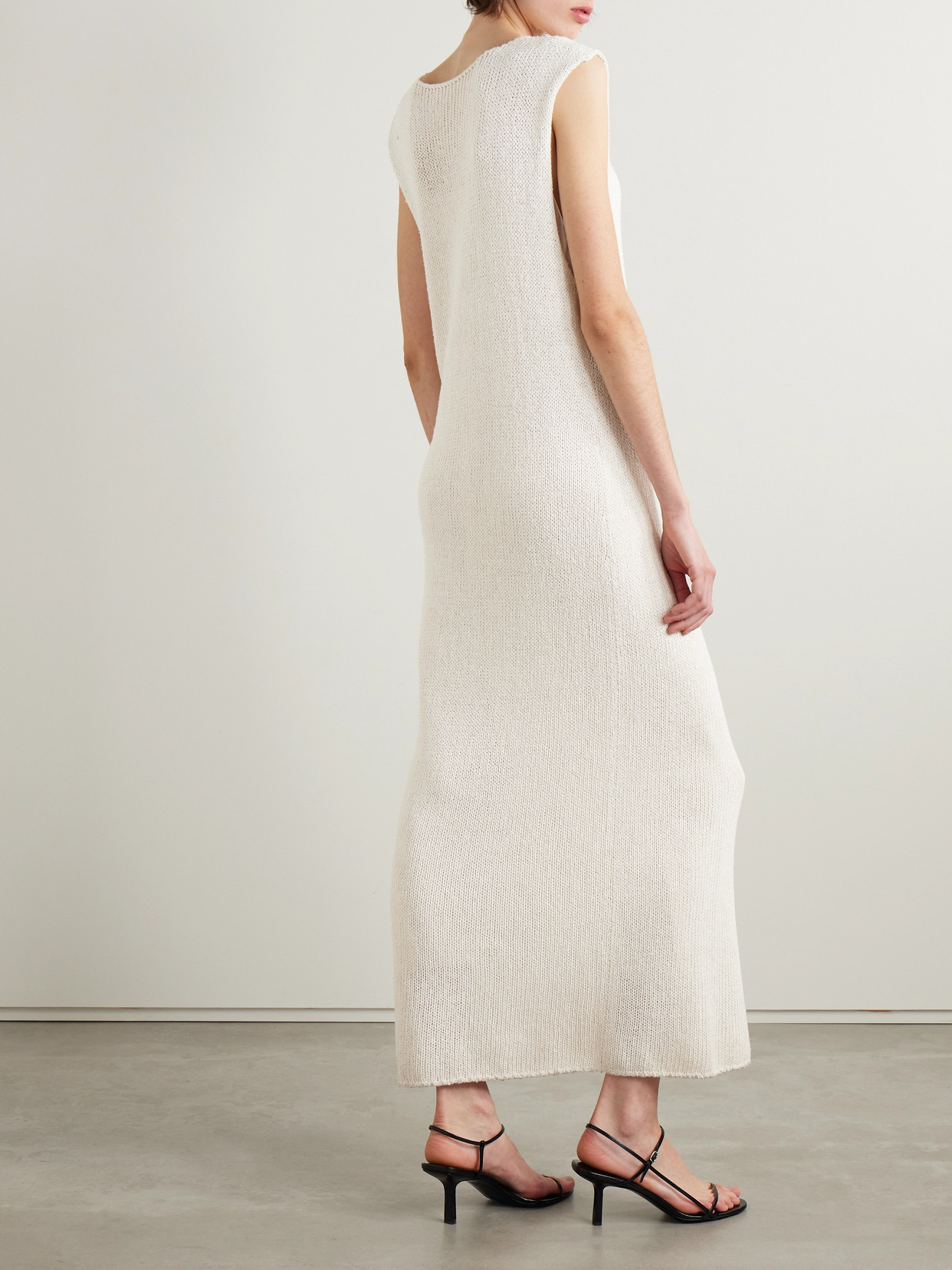 Shop The Row Folosa Silk Maxi Dress In White