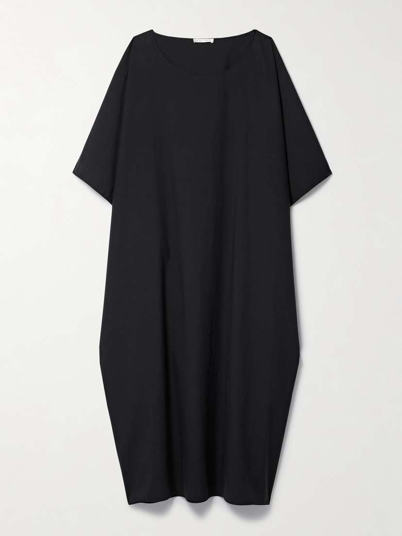 The Row Isora Oversized Cotton-poplin Midi Dress
