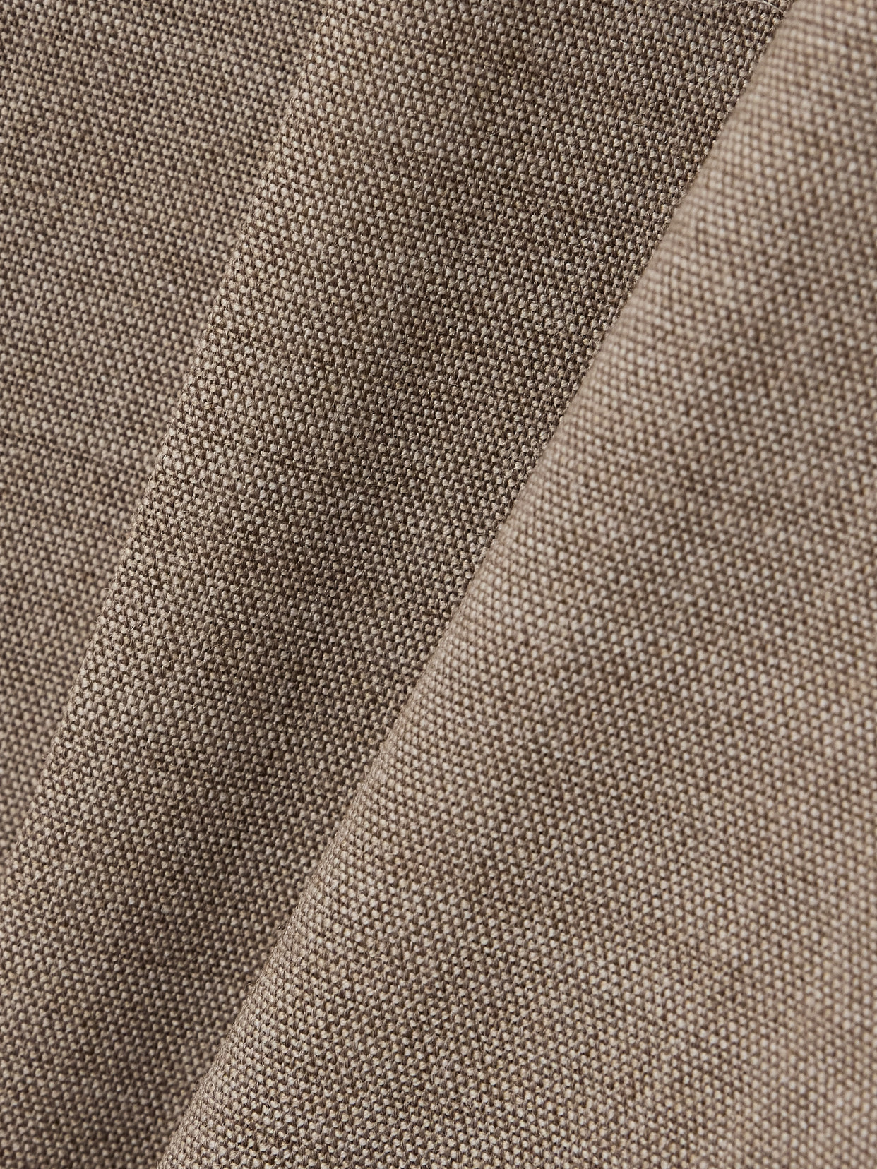 The Row Tor Pleated Grain De Poudre Wool Pants In Brown