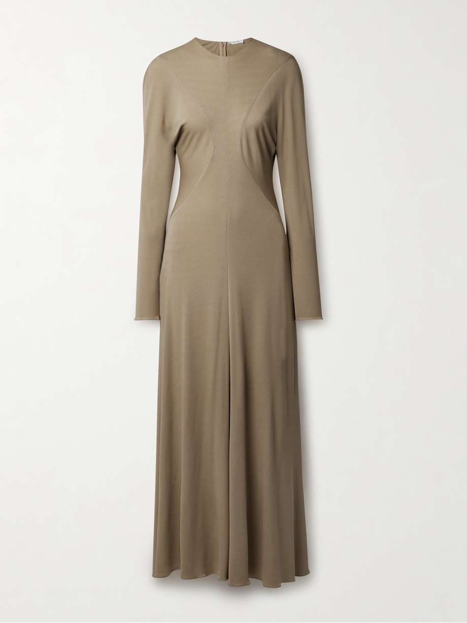 venusia jersey maxi dress