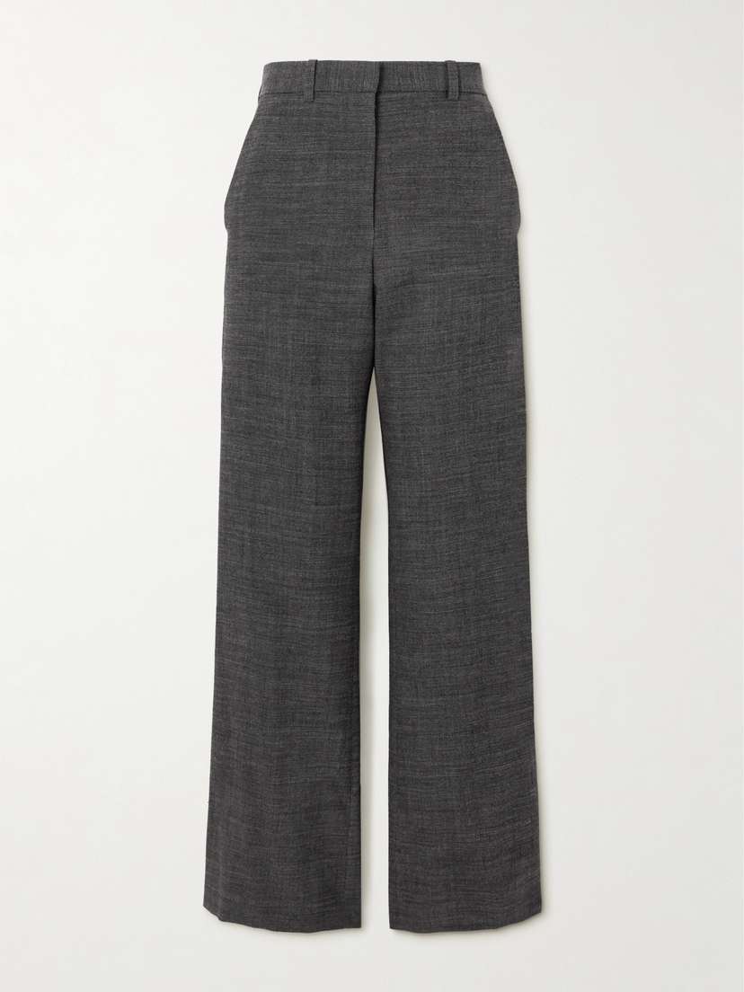 The Row — Gandal wool straight-leg pants