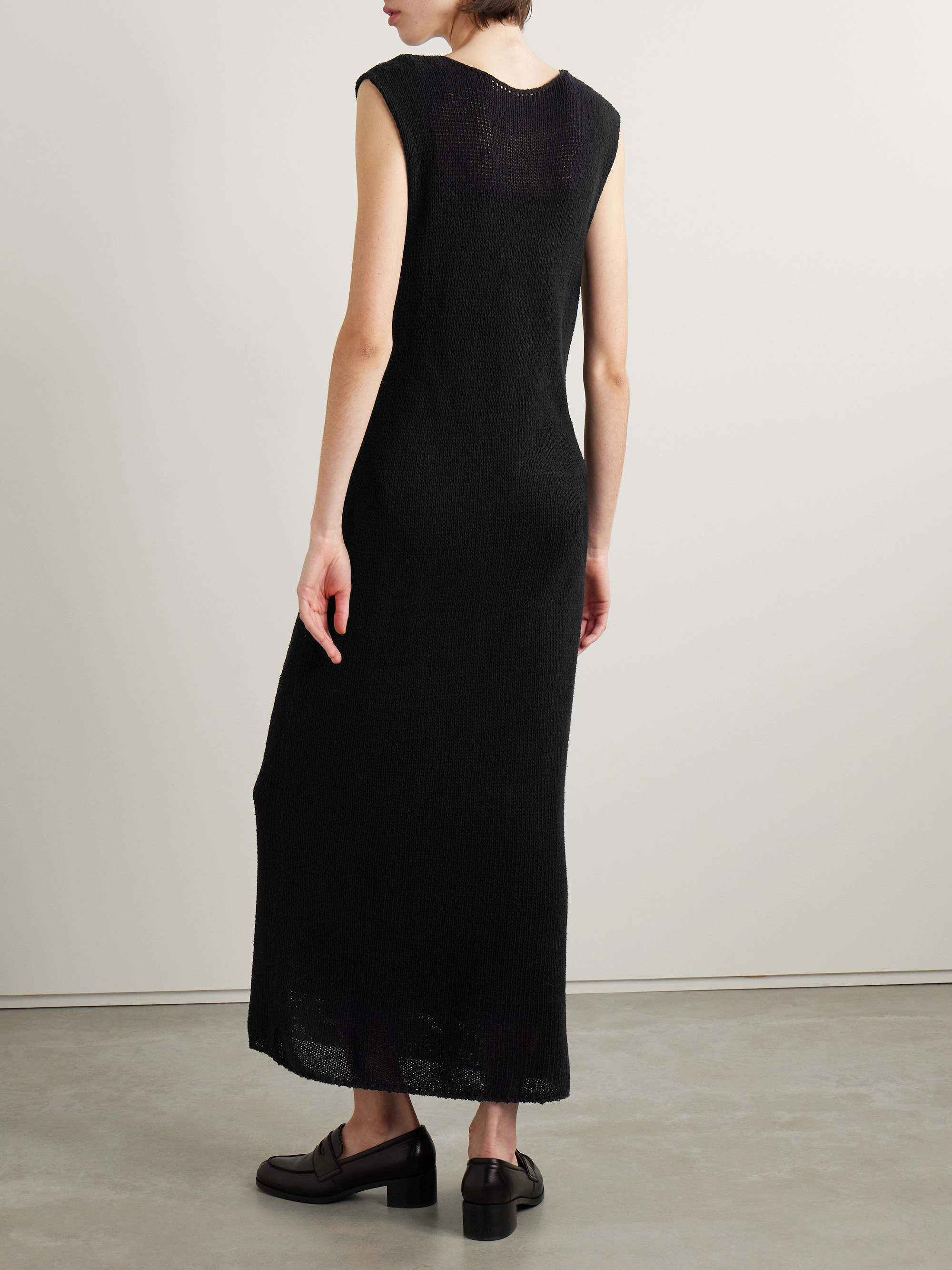 The Row Folosa silk maxi dress thumbnail