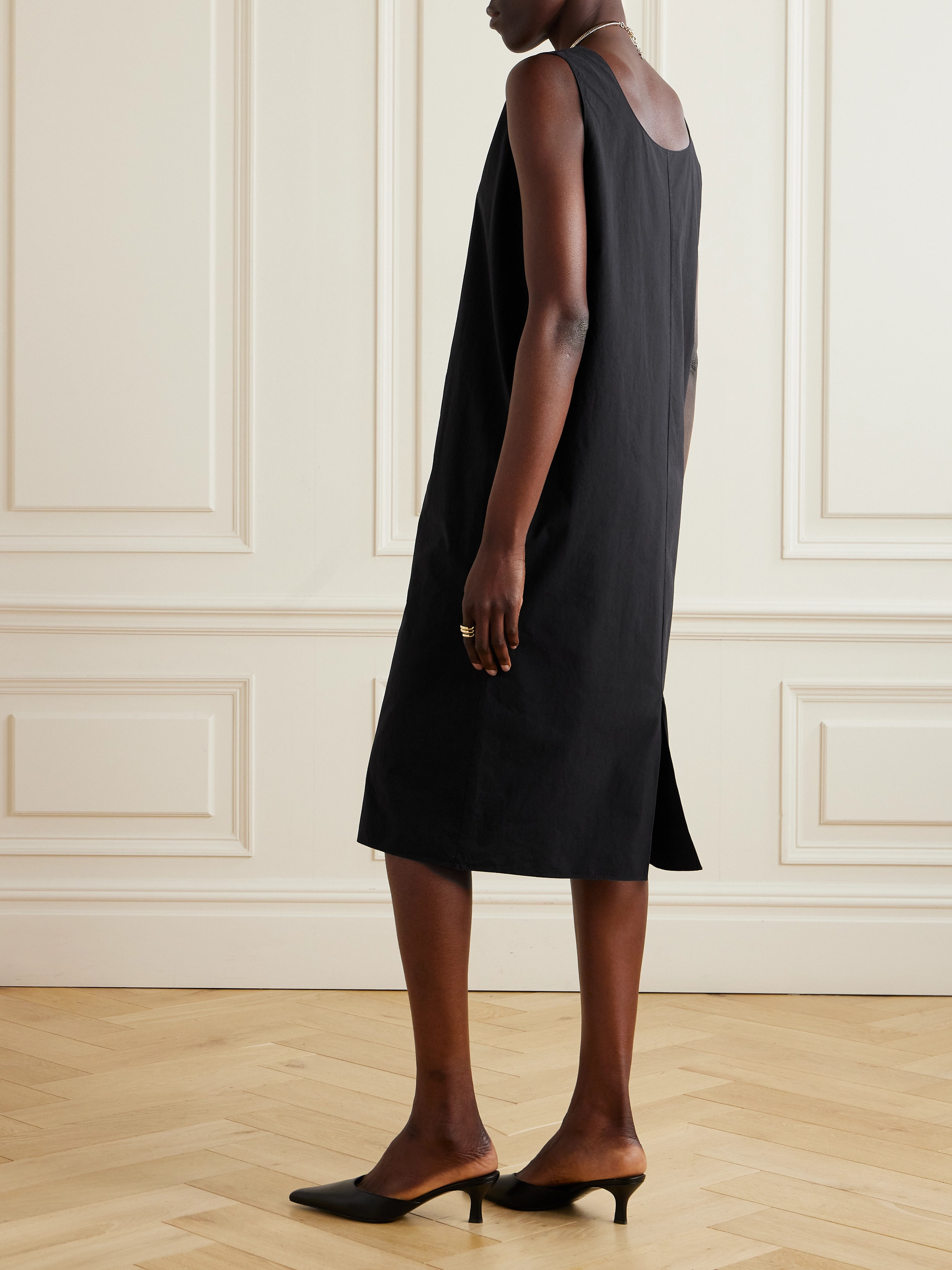 The Row Janah cotton midi dress thumbnail