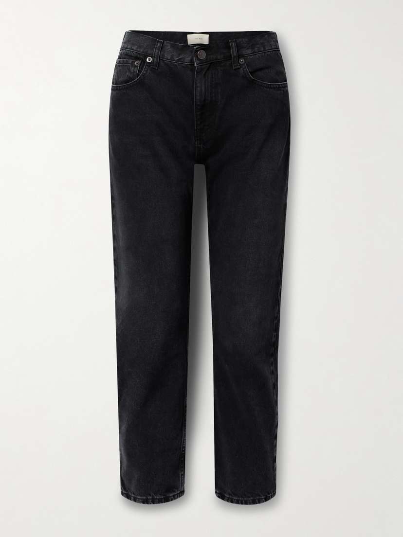 The Row Land Cropped Straight-leg Jeans