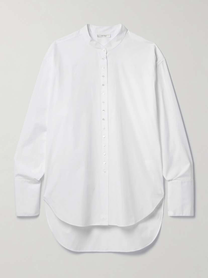 The Row Ridla Oversized Cotton-poplin Shirt