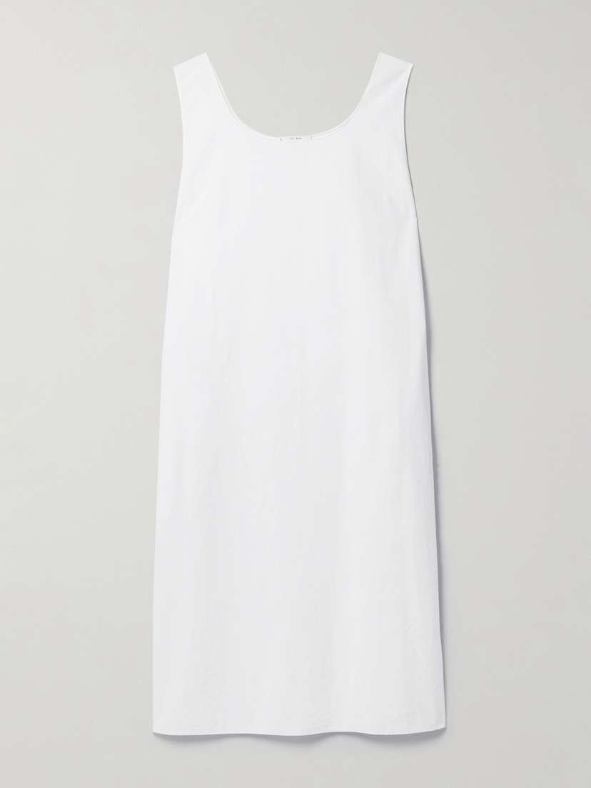 The Row — Janah cotton midi dress