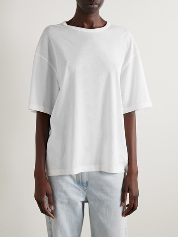 The Row Steven oversized cotton-jersey T-shirt