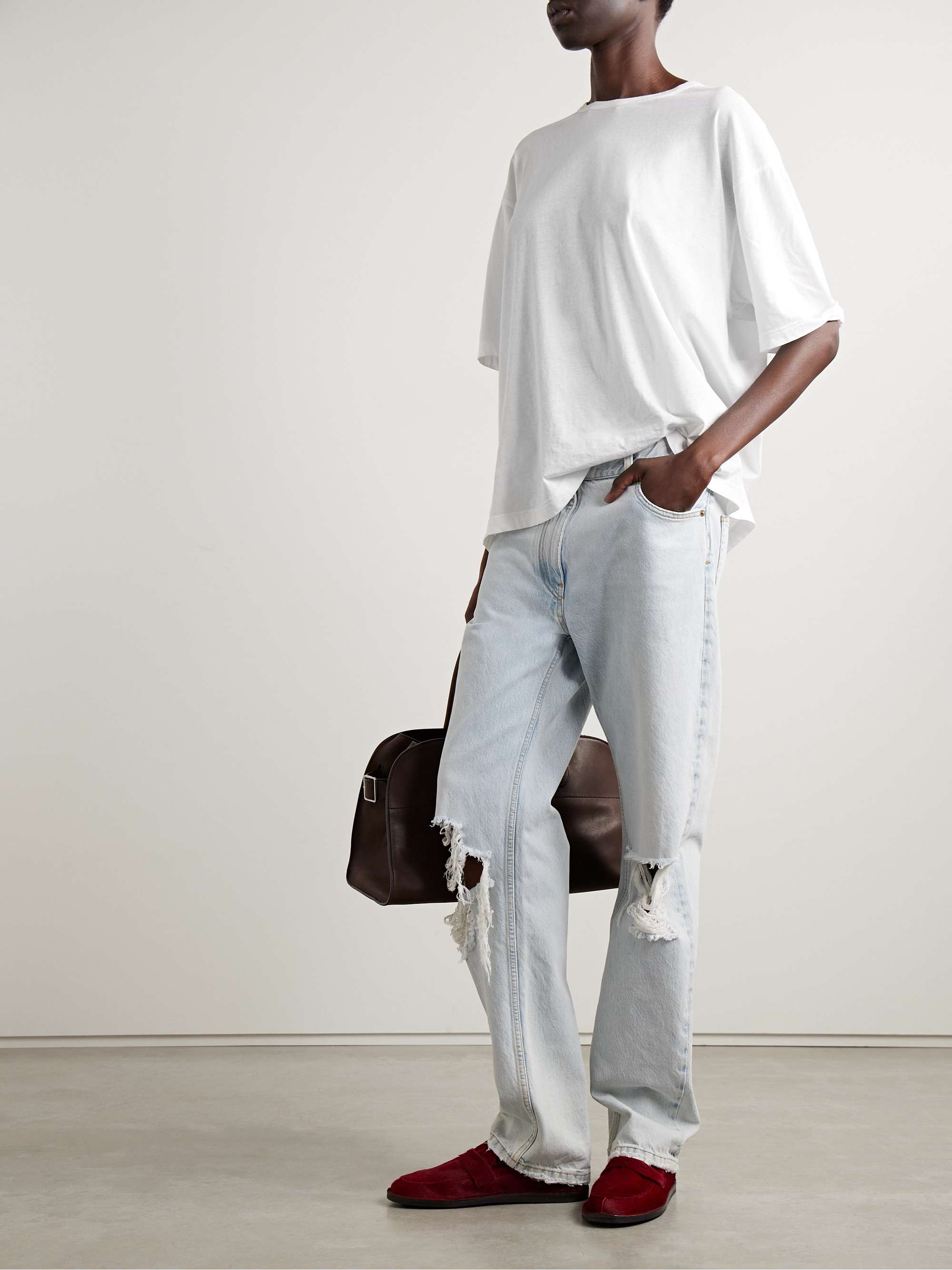 The Row | Steven Oversized Cotton-Jersey T-Shirt