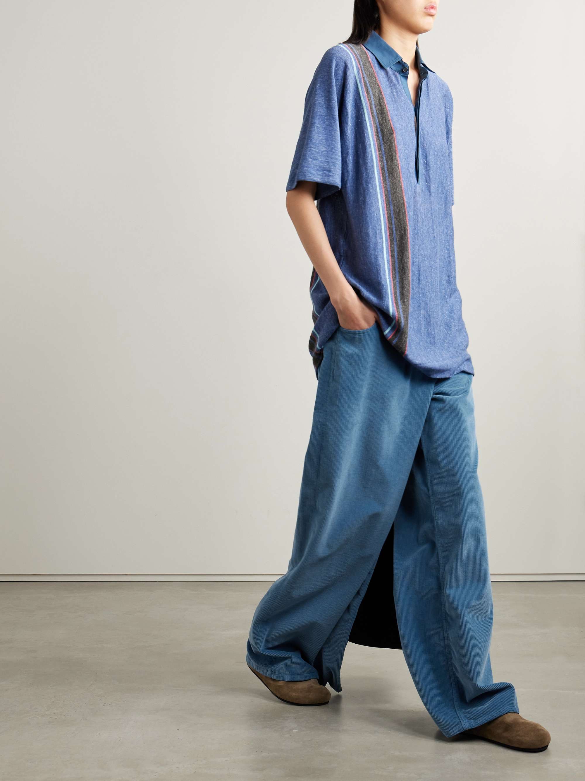 THE ROW Marian Pants ミッドウエスト ワイドパンツ