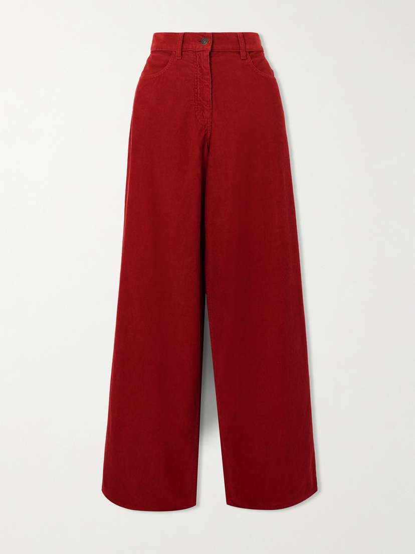 The Row Chan Cotton-corduroy Pants