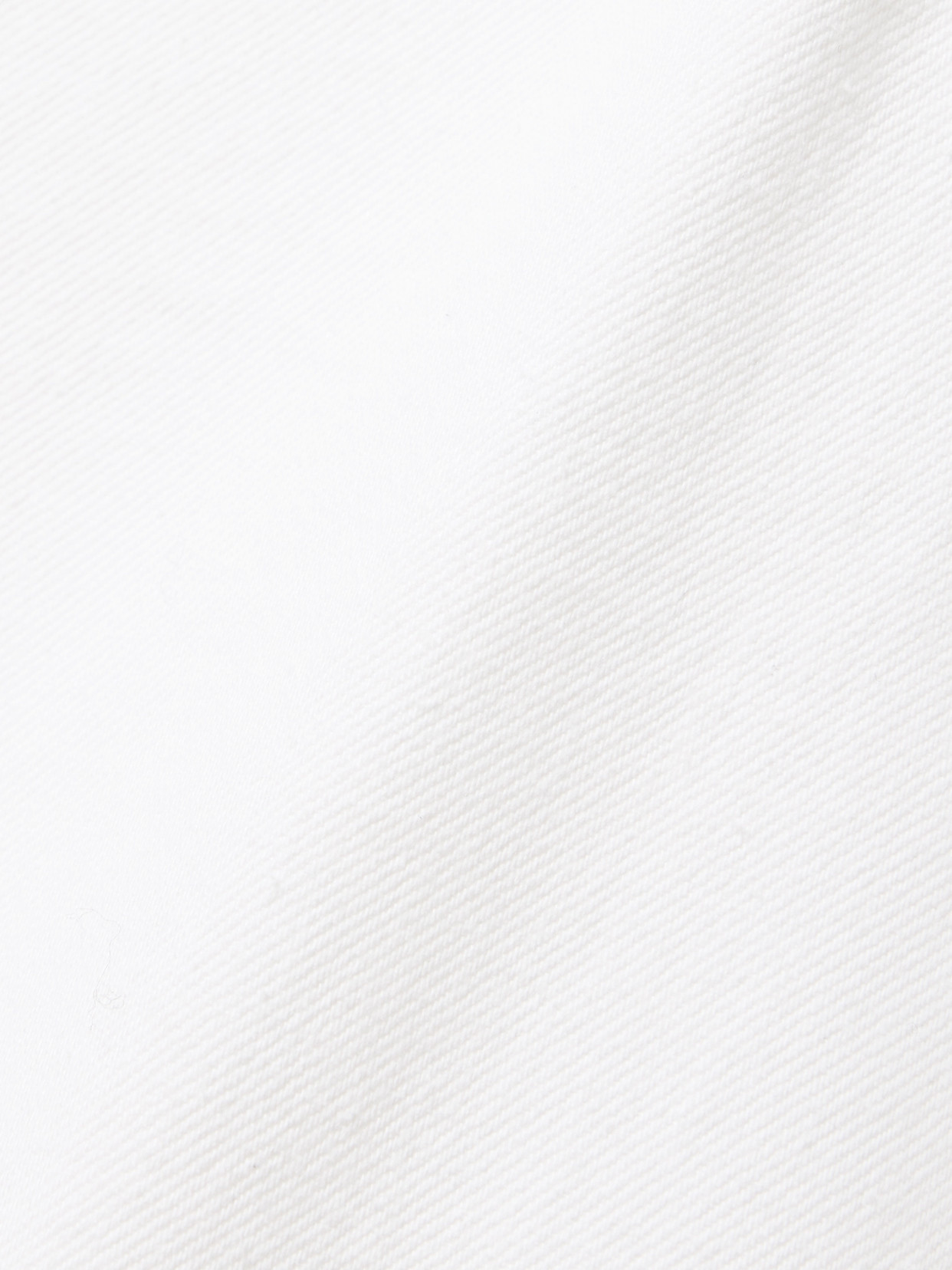 Khaite White Press-stud Denim Midi Dress In White
