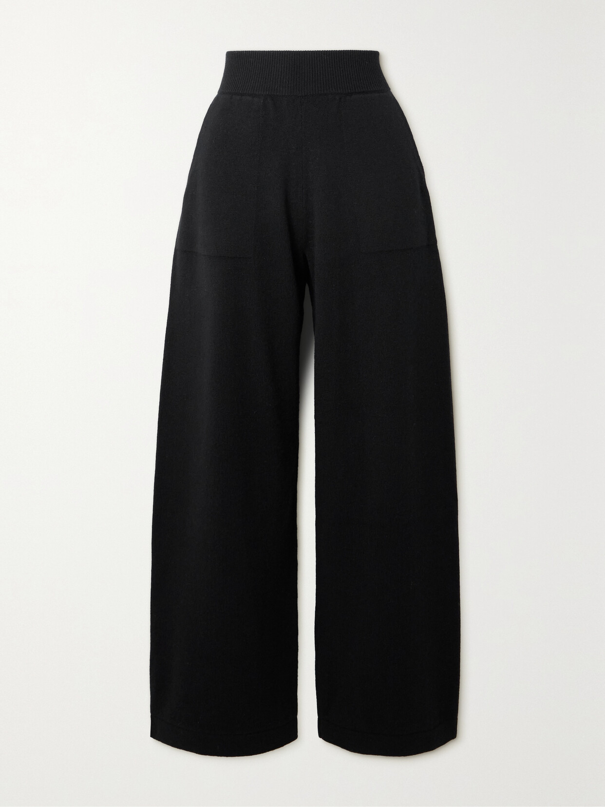 Barrie - + Sofia Coppola Cashmere Wide-leg Pants - Black