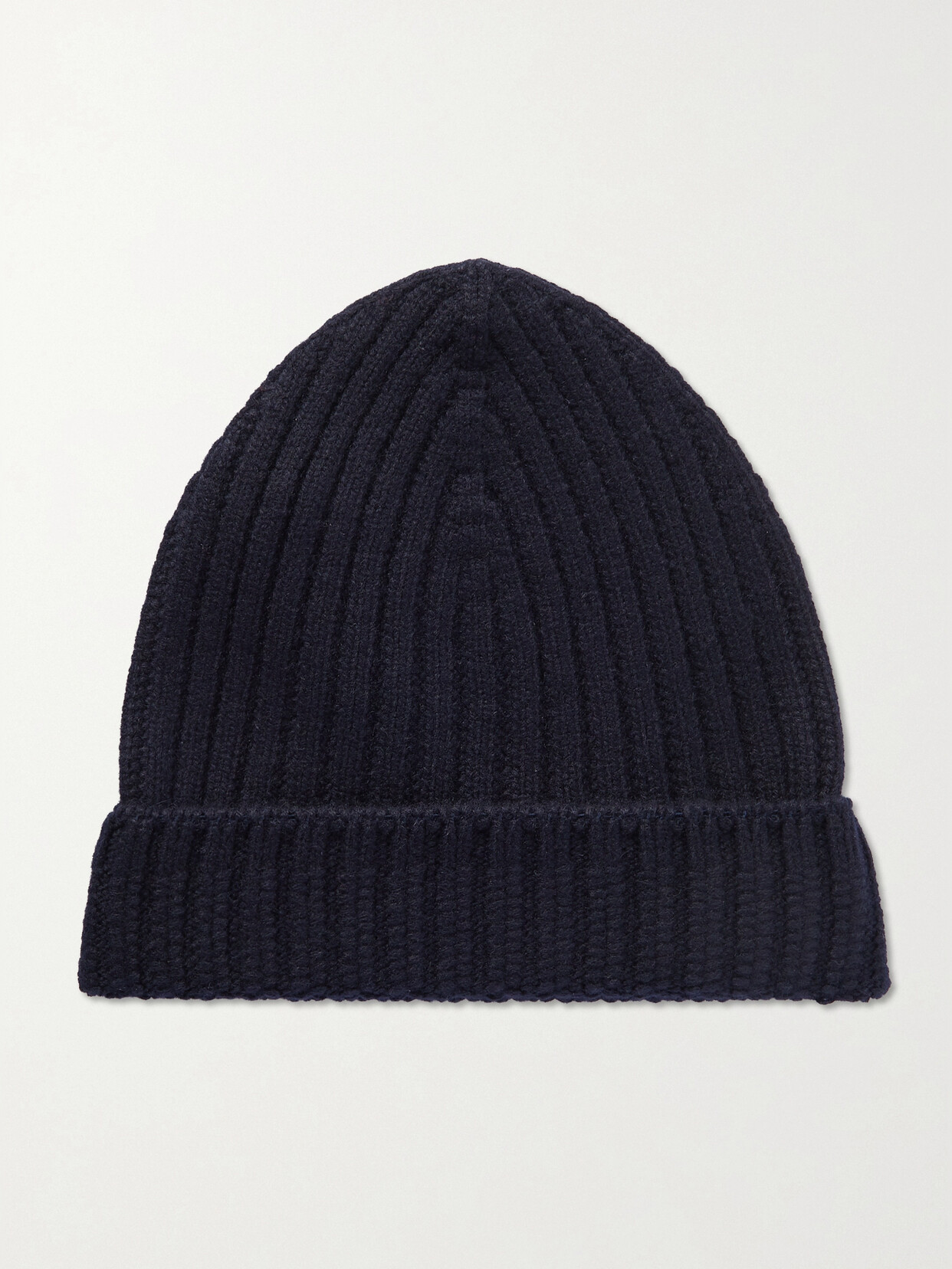 Barrie + Sofia Coppola Ribbed Cashmere Beanie In Blue