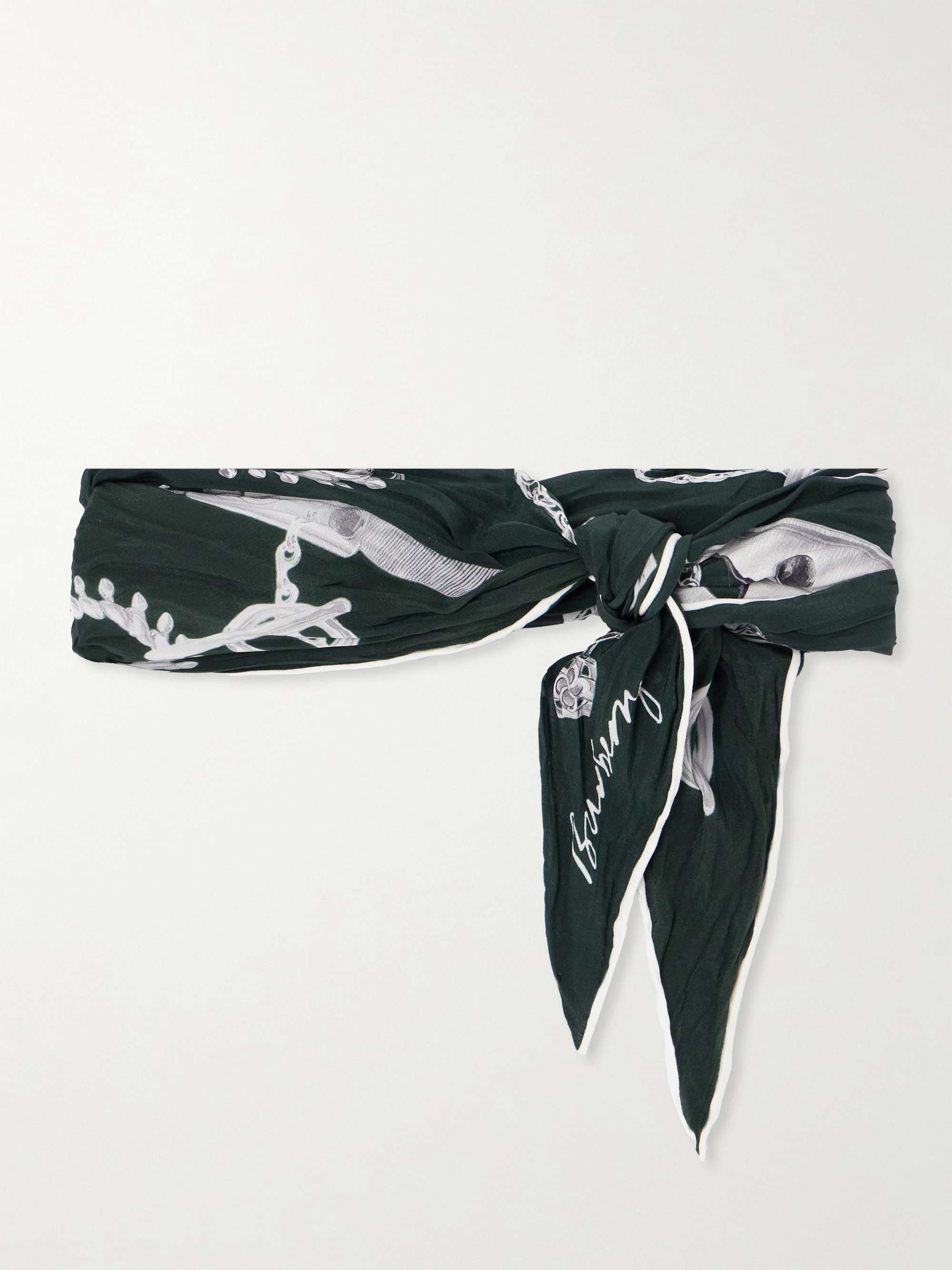 Net a porter burberry scarf outlet