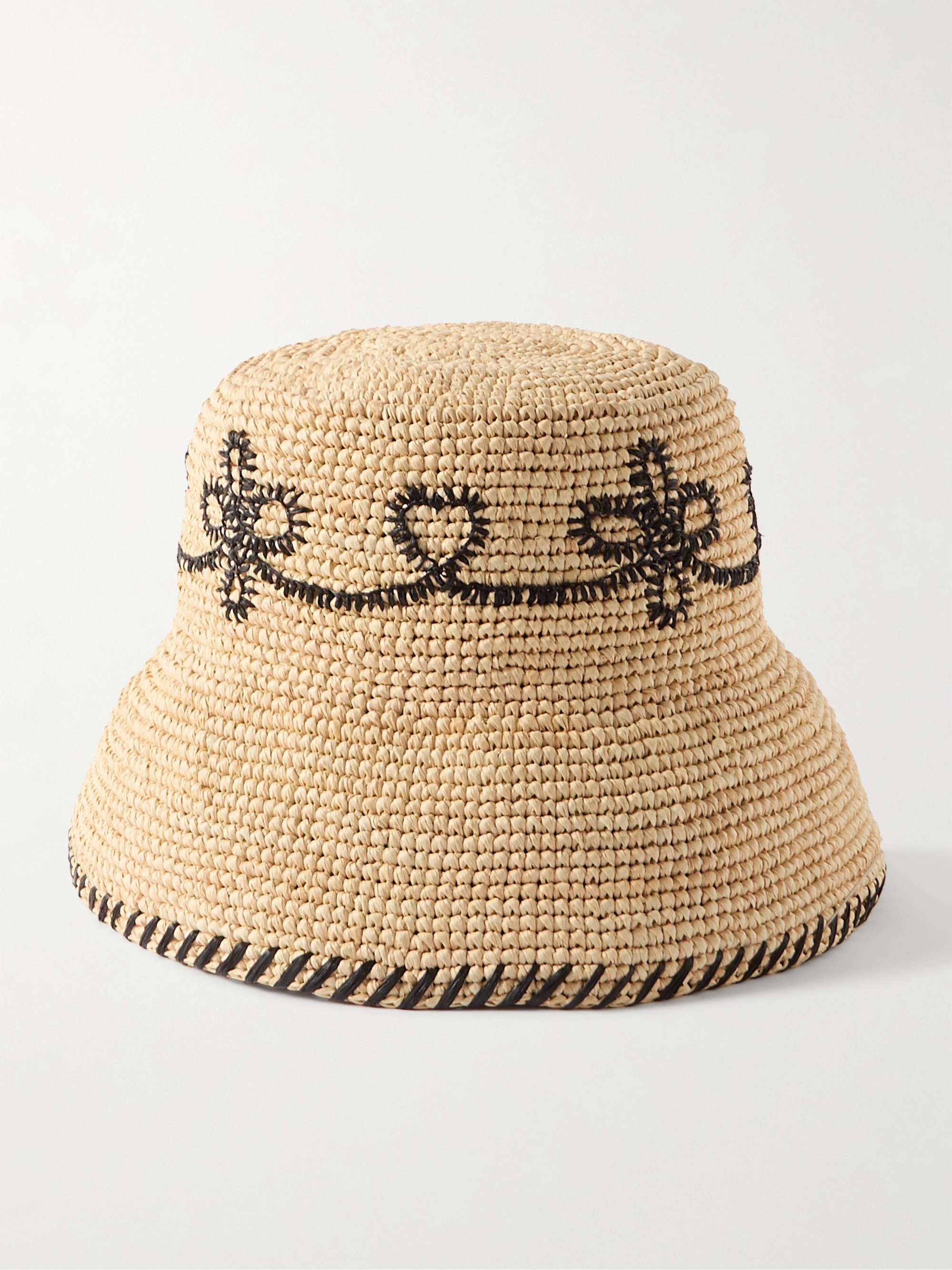 帽子 louren raffia bell hat louren raffia bell hat