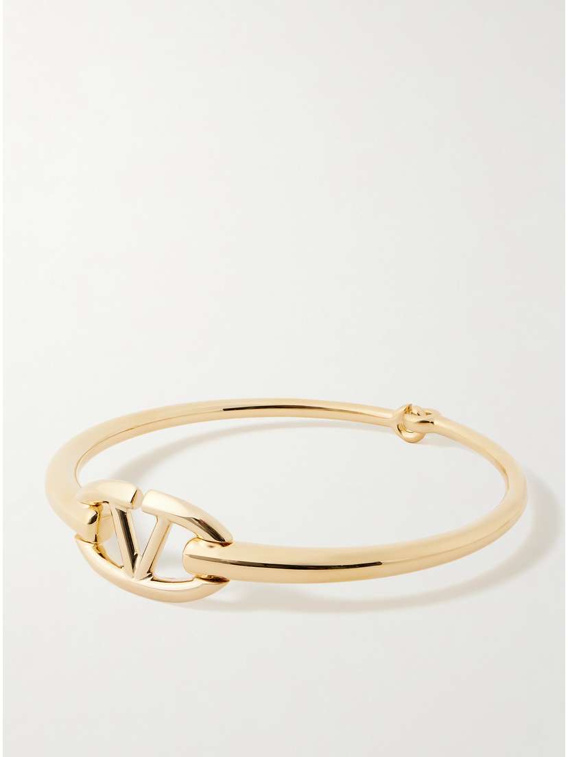 Valentino Garavani Vlogo Gold-tone Choker