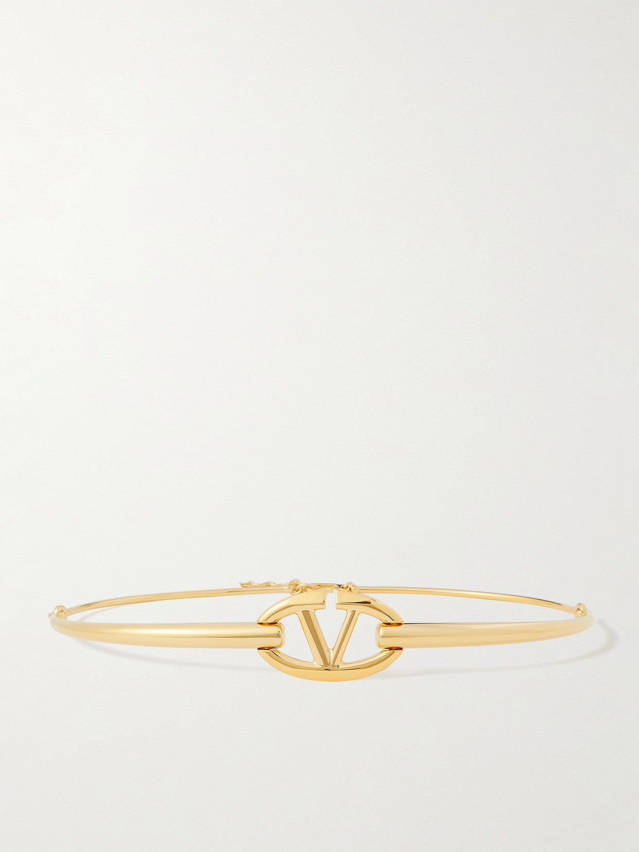 Valentino Garavani Vlogo Gold-tone Belt