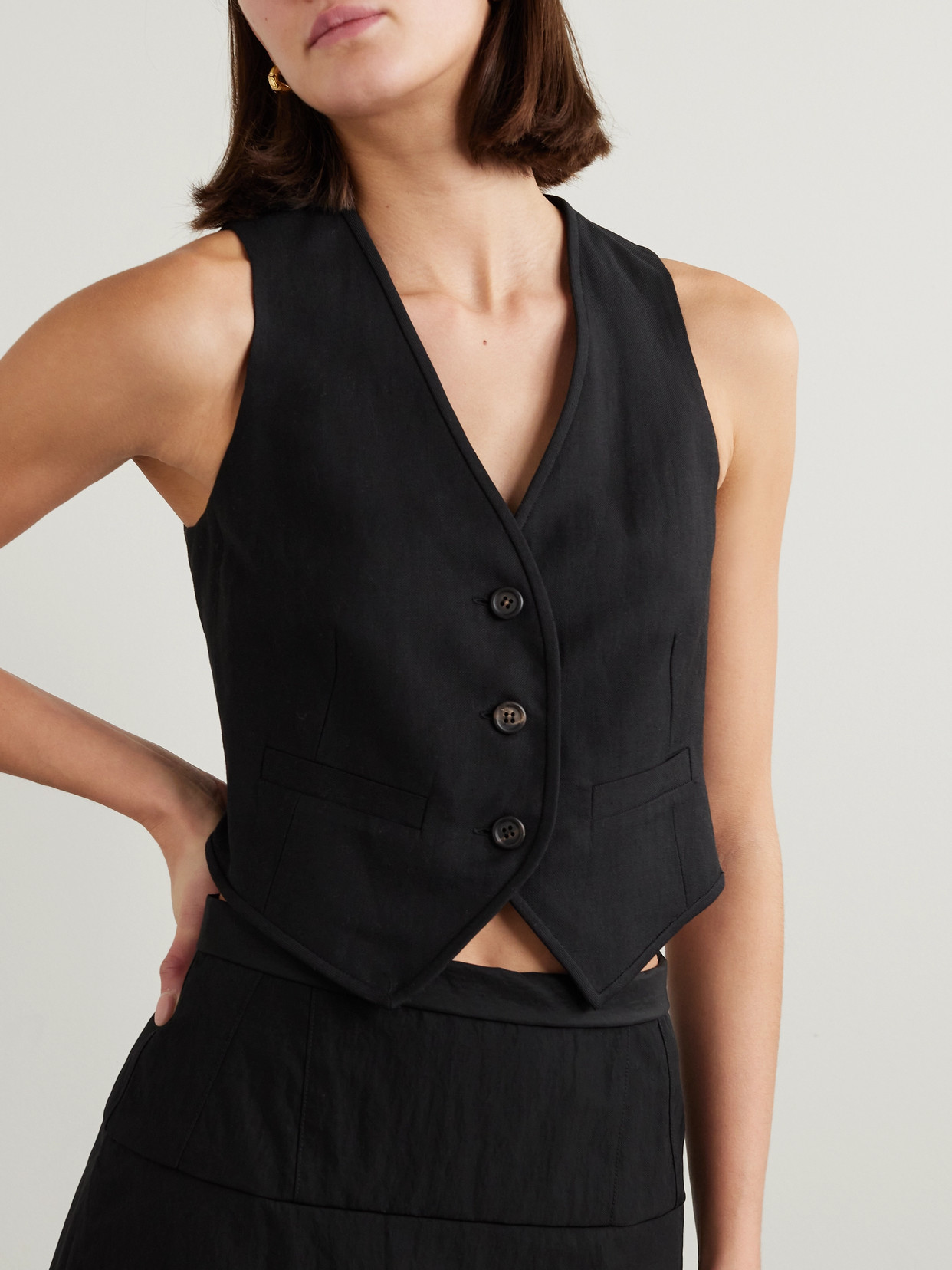 Twill Vest