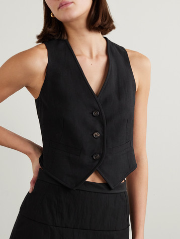 Brunello Cucinelli Twill vest