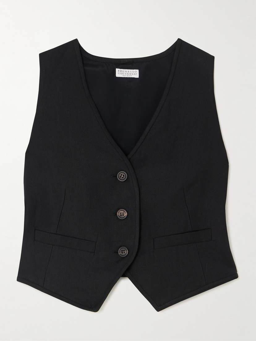 Brunello Cucinelli Twill Vest