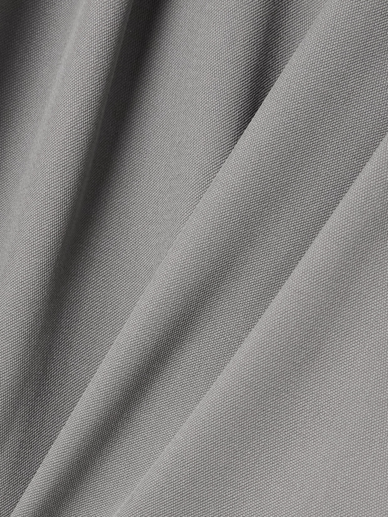 Wardrobe.nyc Pleated Grain De Poudre Wool Wide-leg Pants In Gray