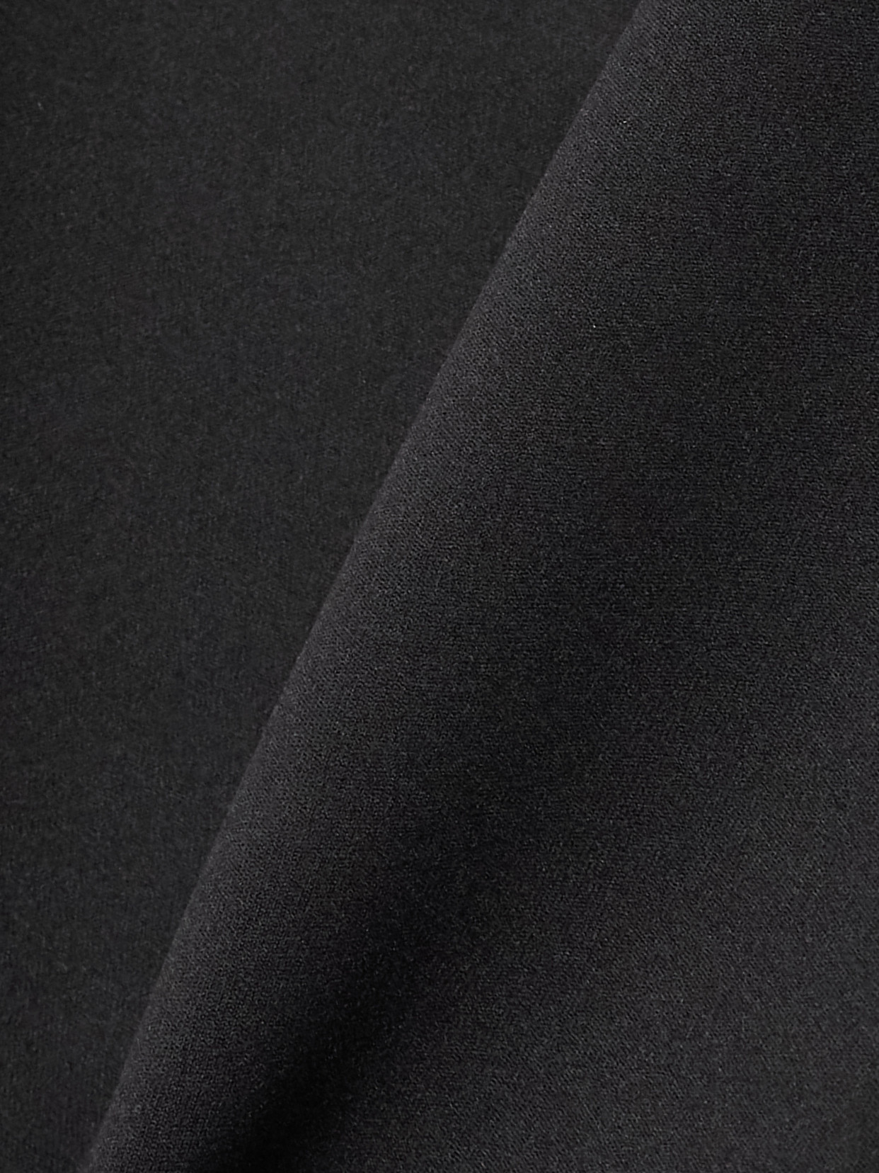 Wardrobe.nyc Cropped Stretch-ponte Straight-leg Pants In Black