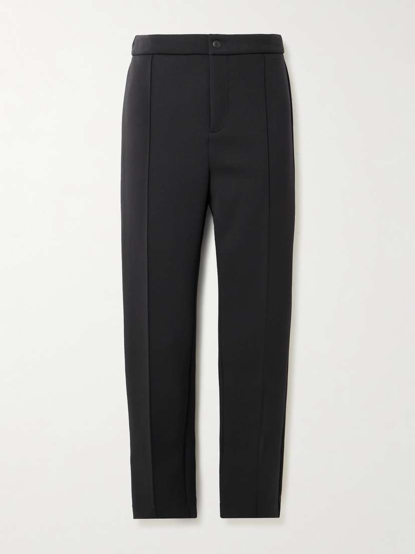 Wardrobe.NYC Cropped Stretch-ponte Straight-leg Pants