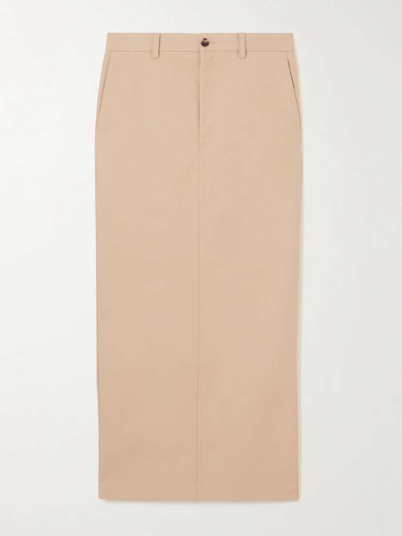 Wardrobe.NYC Cotton-drill Maxi Skirt