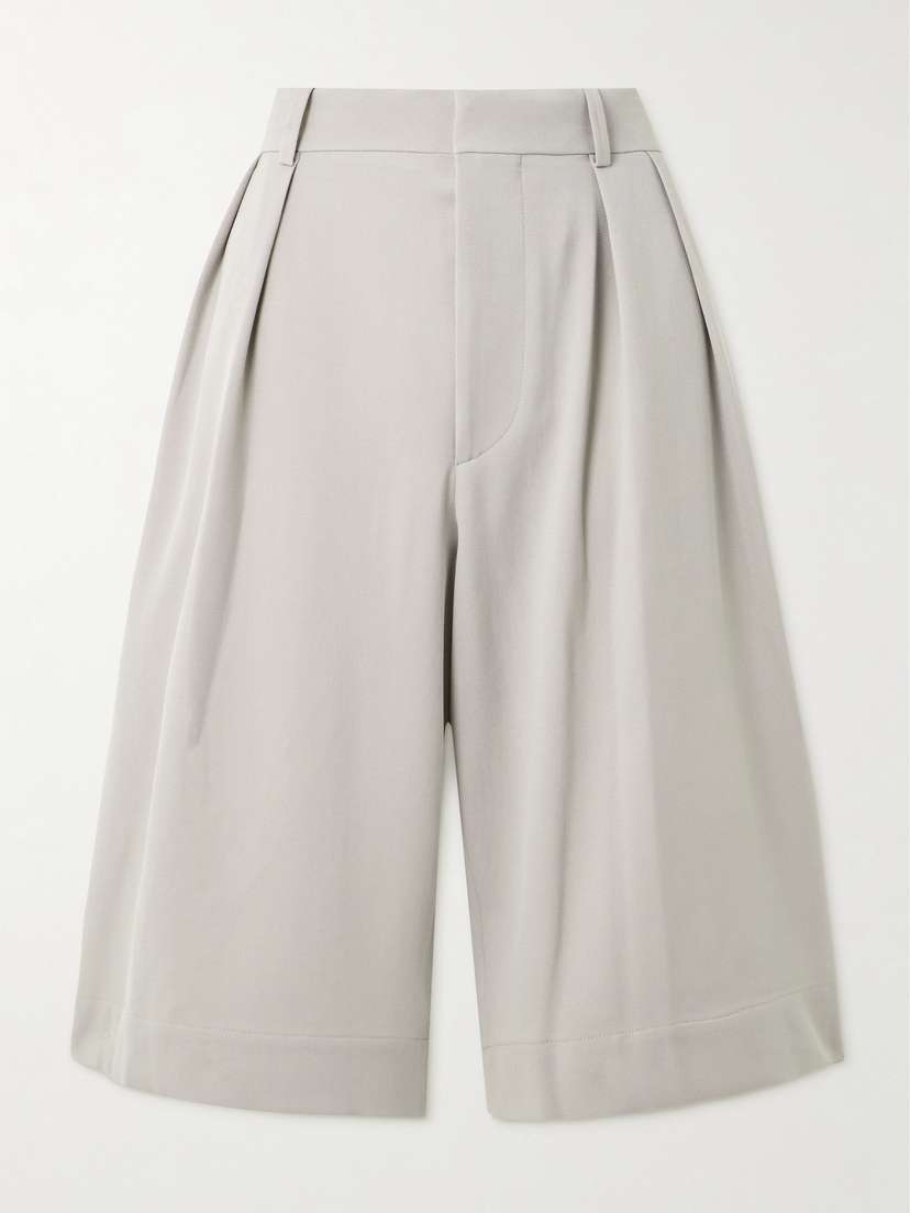 Wardrobe.NYC Wool-twill Shorts