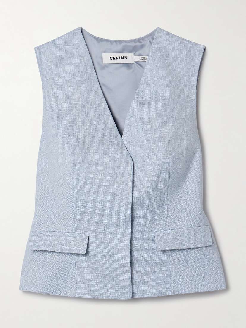 Cefinn Deacon Woven Vest