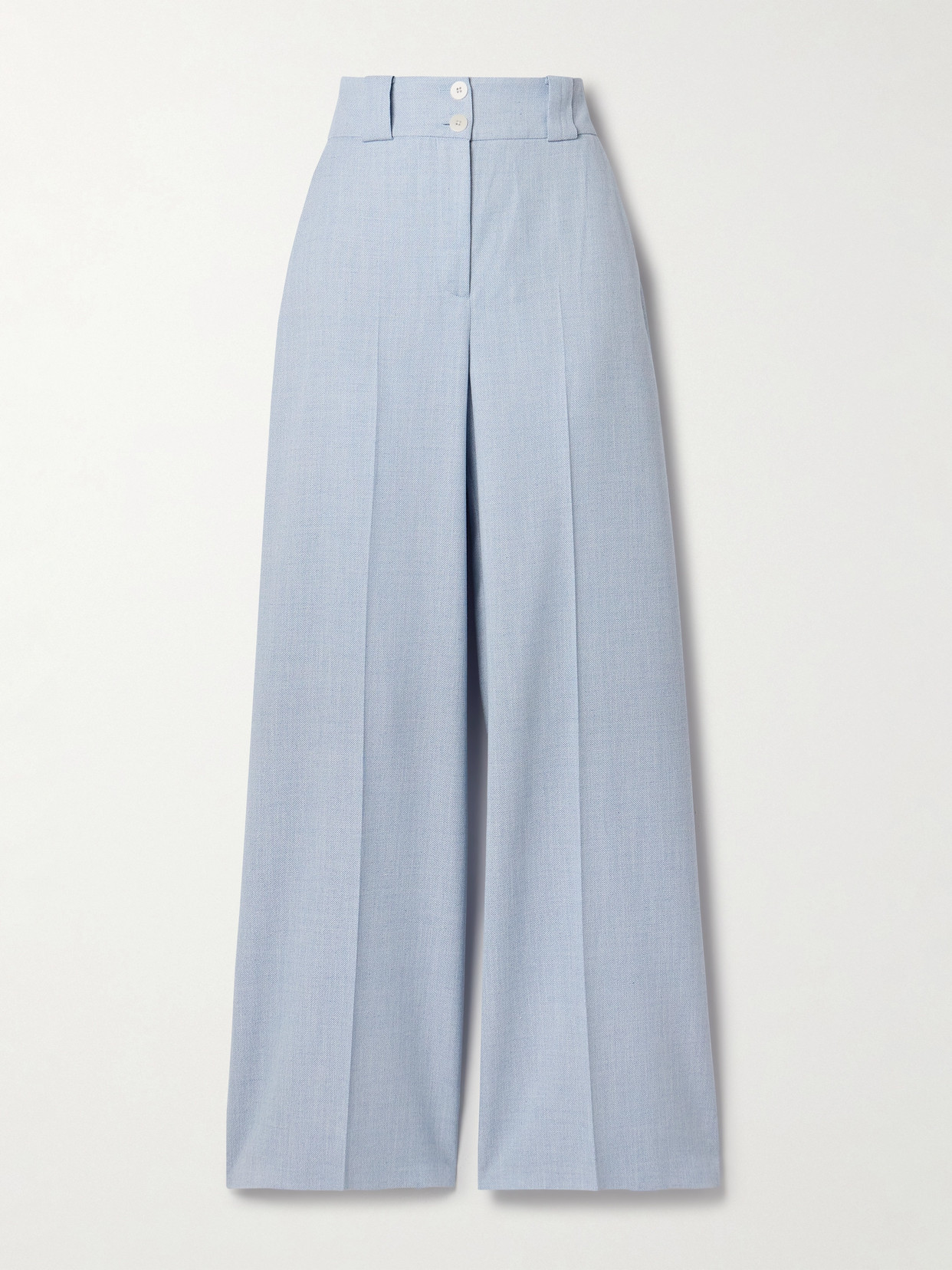 Cefinn - Tyler Woven Wide-leg Pants - Blue