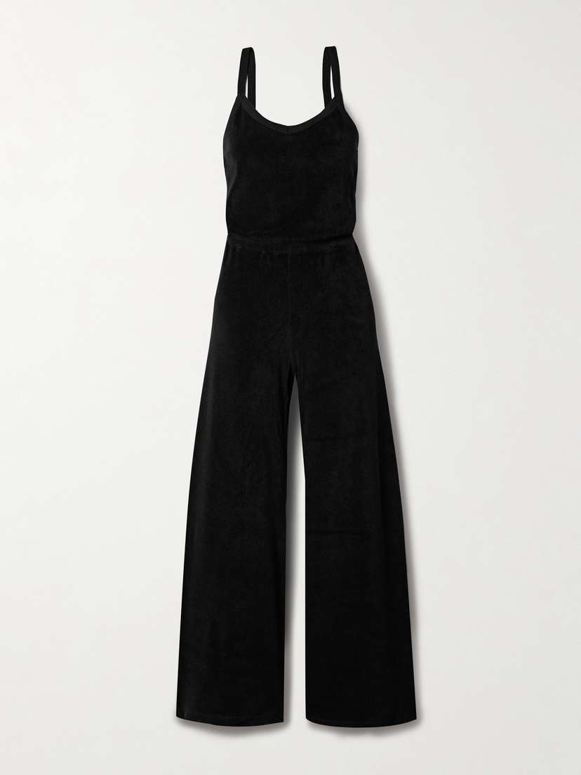 Suzie Kondi Elma Cotton-blend Terry Jumpsuit